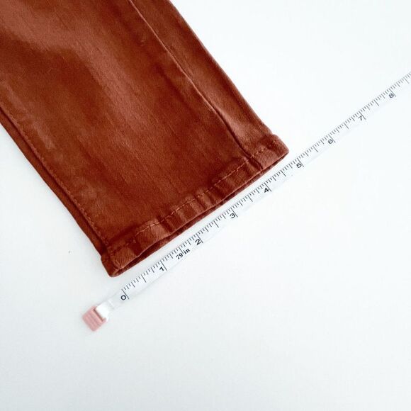 UJ by Uniqlo Womens Low Rise Skinny Cinnamon Brown Denim Jeans Size 25X33 - Picture 6 of 10